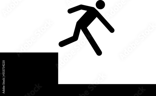 Sudden drop