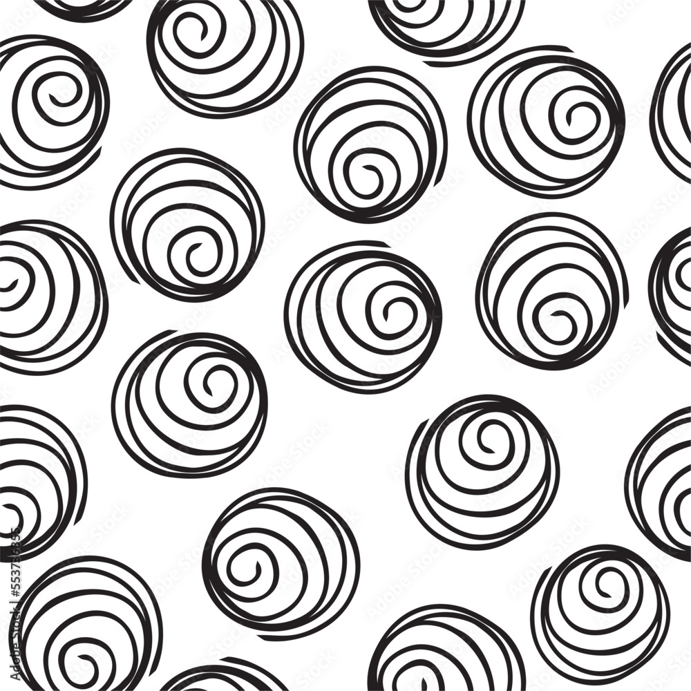 seamless pattern with circles seamless pattern with circles