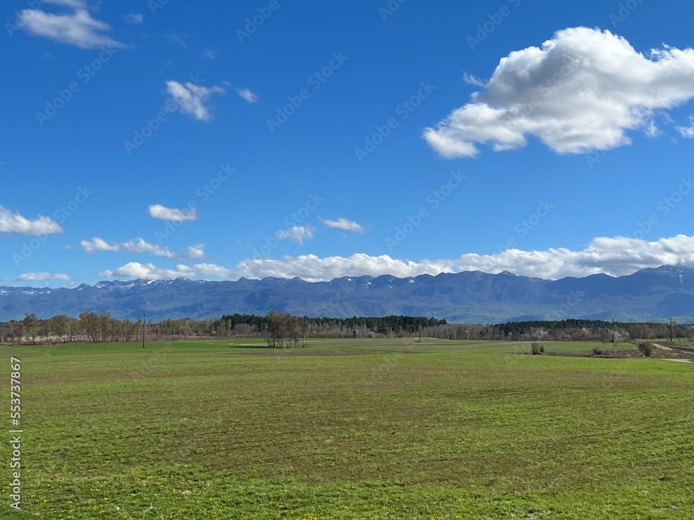 landscape with sky and clouds landscape with sky and clouds