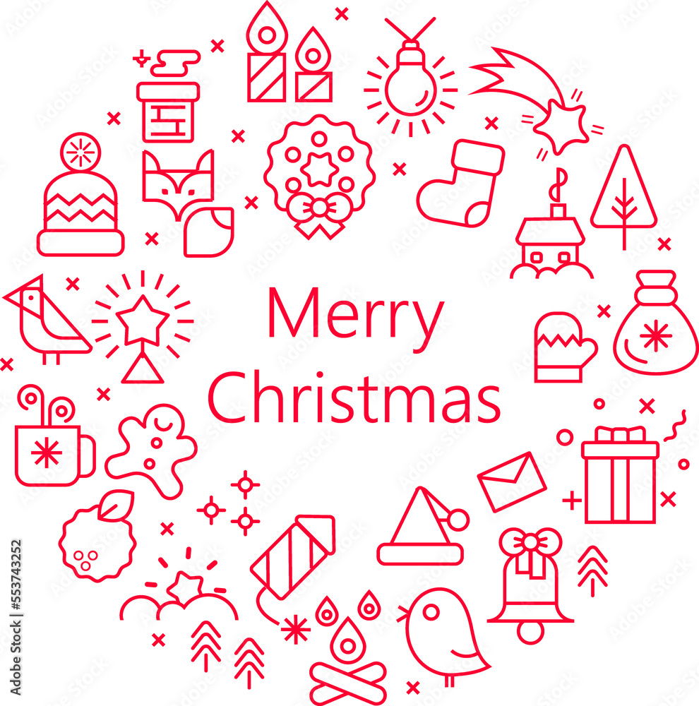 christmas geometric linear design christmas geometric linear design