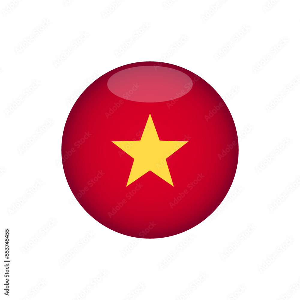 Chinese flag icon vector design templates Chinese flag icon vector design templates