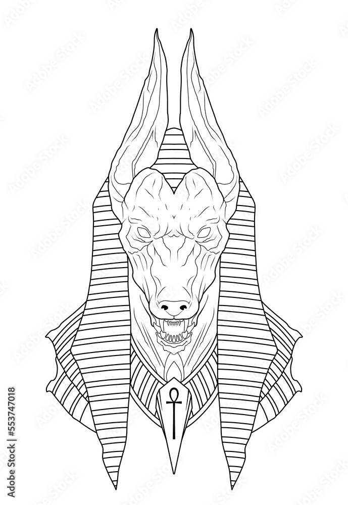 Anubis Tattoo Images  Browse 424 Stock Photos Vectors and Video  Adobe  Stock