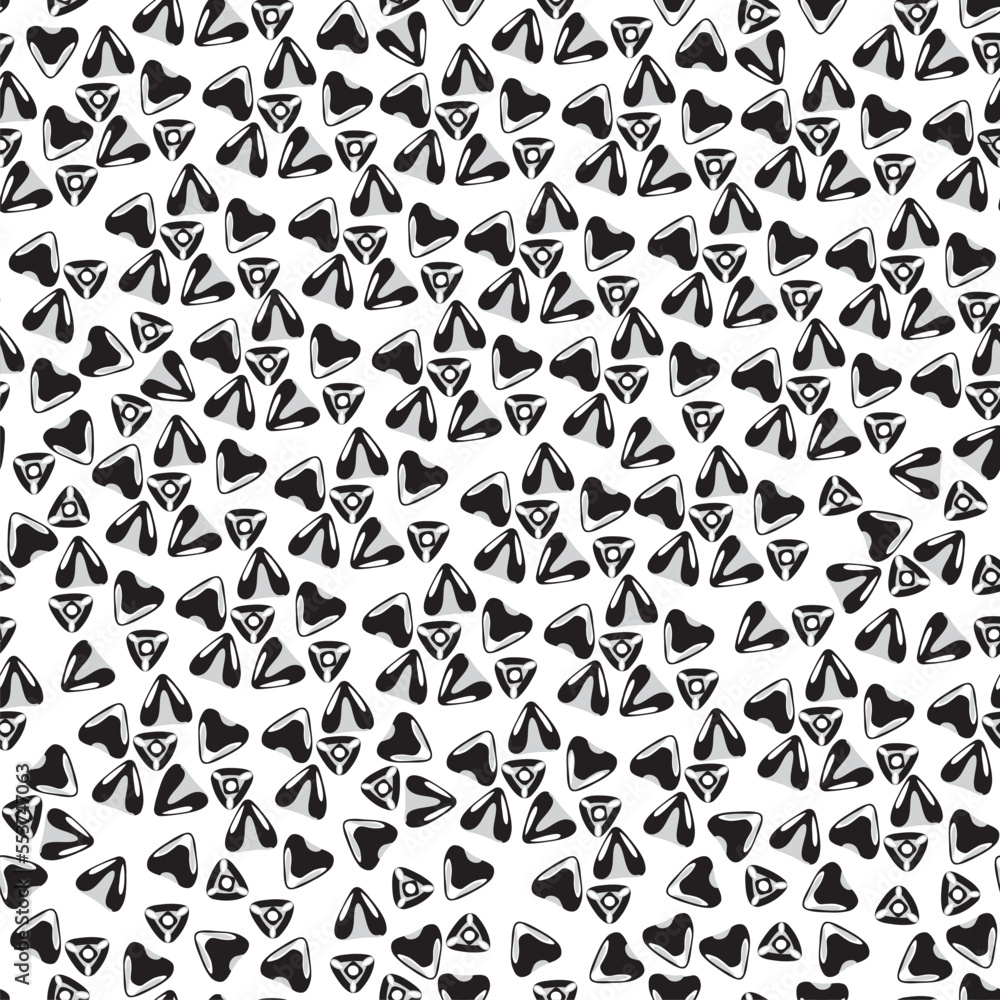 black and white seamless pattern