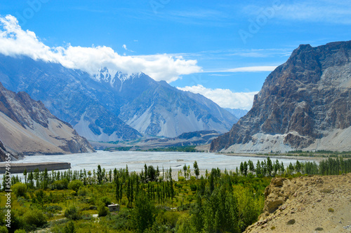 Beautiful Karakorum Range from Hunza Valley