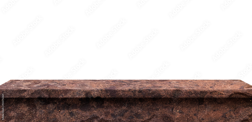 stone table, rough rock texture, product display stand, 3d illustration stone table, rough rock texture, product display stand, 3d illustration
