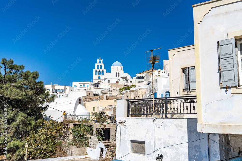 Fototapeta premium Greece, Santorini, Pyrgos