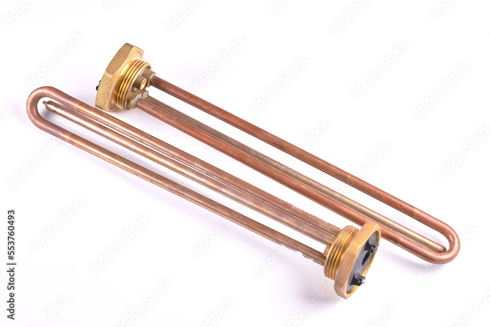 Set of different types Tubular electric Heating elements made of steel