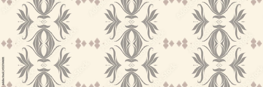 Batik Textile Ethnic ikat stripe seamless pattern digital vector design for Print saree Kurti Borneo Fabric border brush symbols swatches cotton Batik Textile Ethnic ikat stripe seamless pattern digital vector design for Print saree Kurti Borneo Fabric border brush symbols swatches cotton