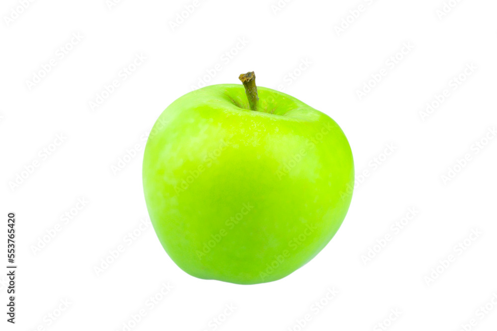 green apple isolated from background green apple isolated from background