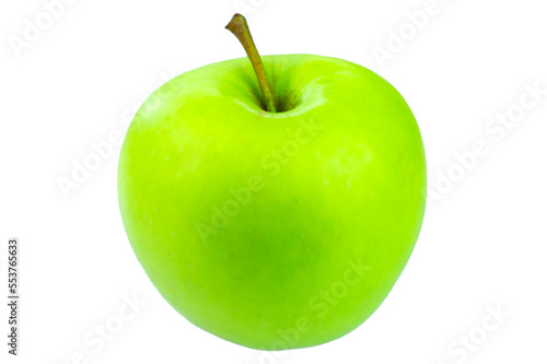 green apple isolated from background