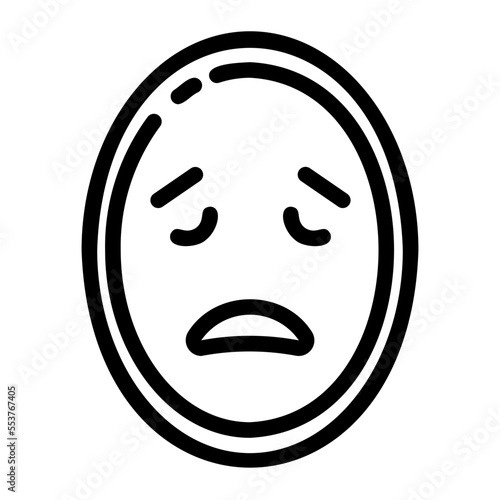 disappointed icon