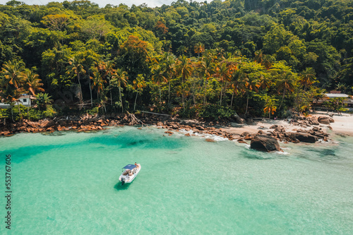 Big island Ilha Grande aventureiro beach Angra dos Reis, Rio de Janeiro, Brazil  photo