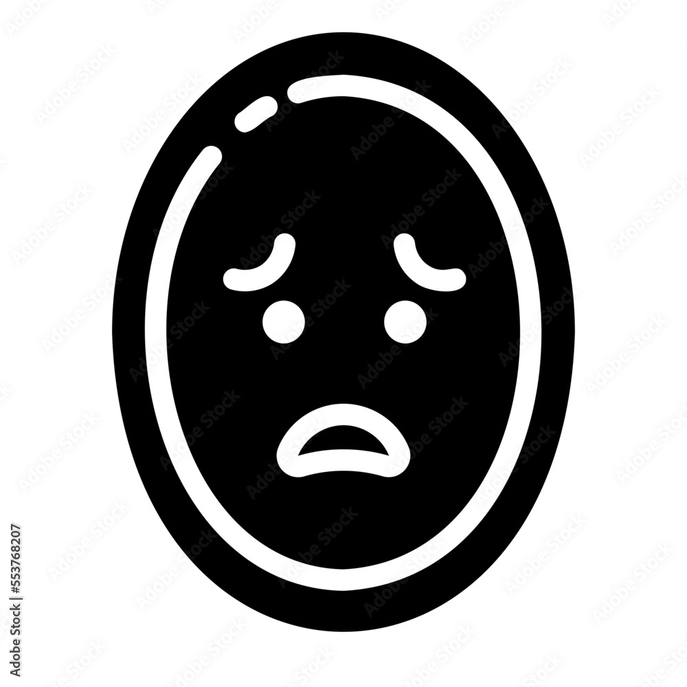 Fototapeta premium confused icon