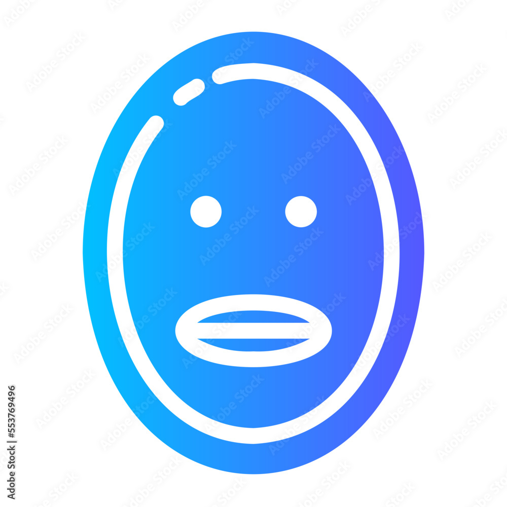 Fototapeta premium confused icon