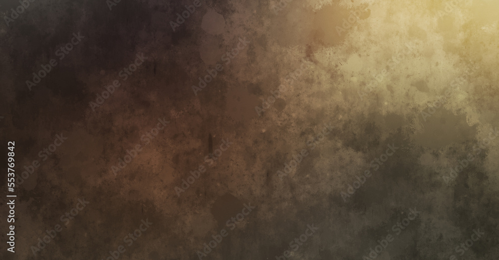 Obraz premium Grunge moldy background. Colorful stained template. Texture and elements for your design. Gothic wall with distressed pattern. Wallpaper with stains and mold.