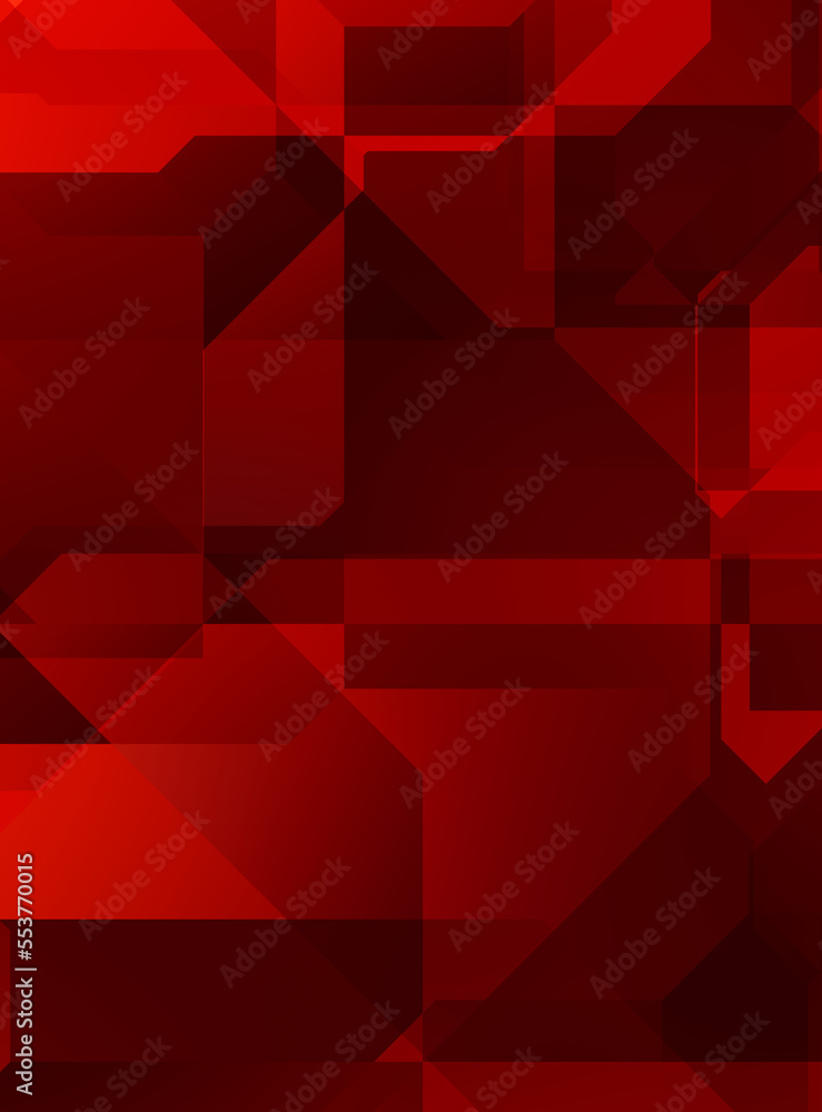 custom made wallpaper toronto digitalLayers of colorful and vibrant geometrical shapes. Digital illustration of a tech layout. Futuristic design template.