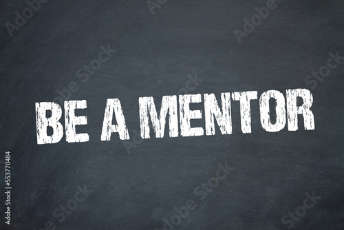 be a mentor 