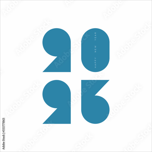 2023 logo You can use it at your work for a happy new year banner