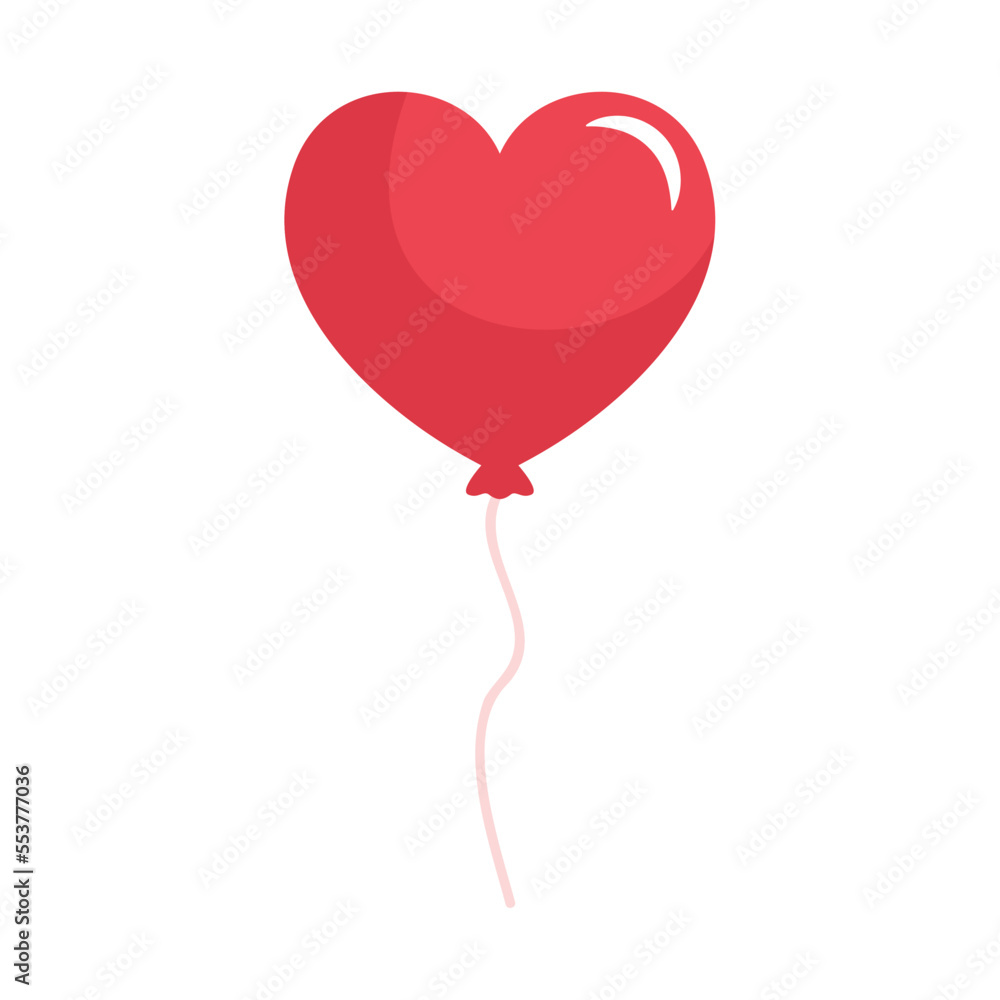 heart balloon icon