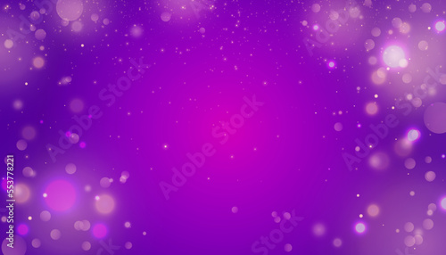 Christmas bright lights. Background of bright glow bokeh. Vector
