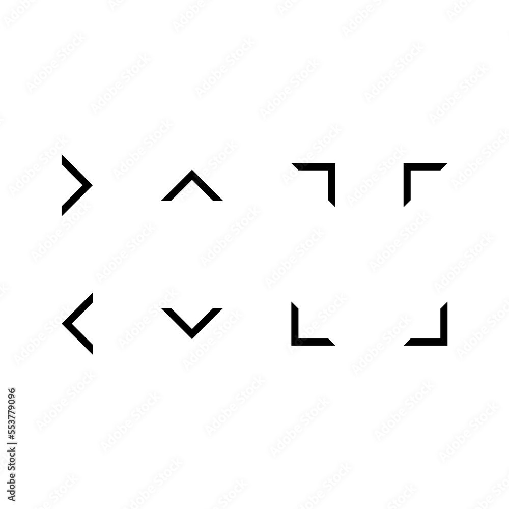 Arow set symbol icon Arow set symbol icon