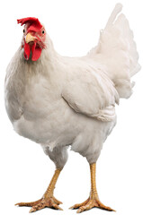 Big organic roaming natural white and village chicken