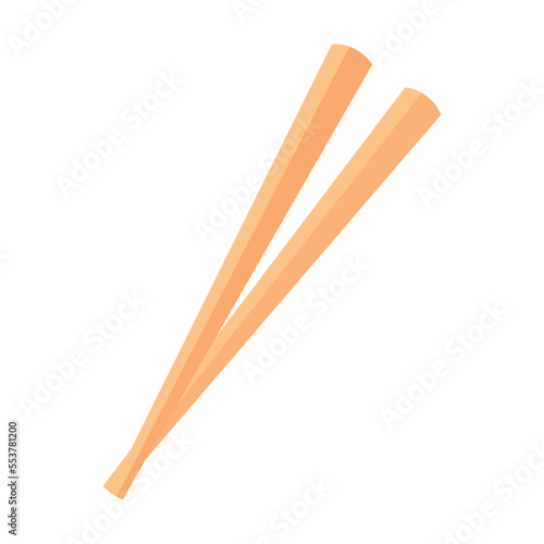 chopsticks icon isolated