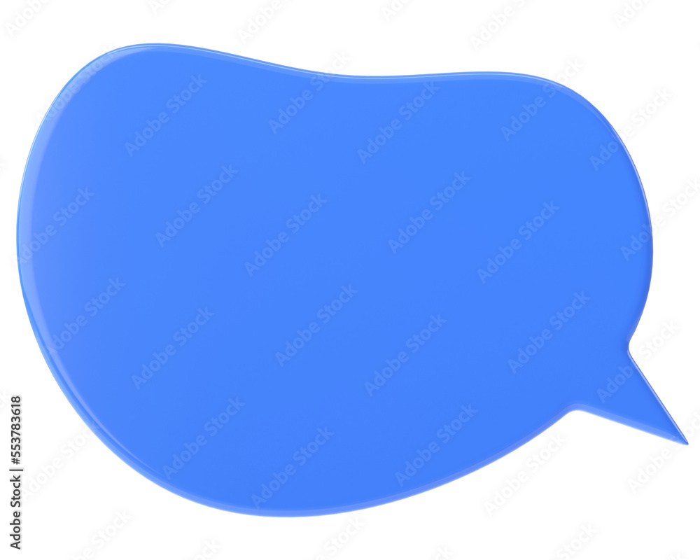 Speech bubble. Chat bubble. Text box. 3D illustration. Speech bubble. Chat bubble. Text box. 3D illustration.