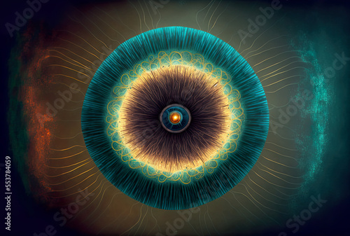 Power in my inner center, finding the center of the soul, here is the power and confidence, beautiful soul mandala, illustration, digital