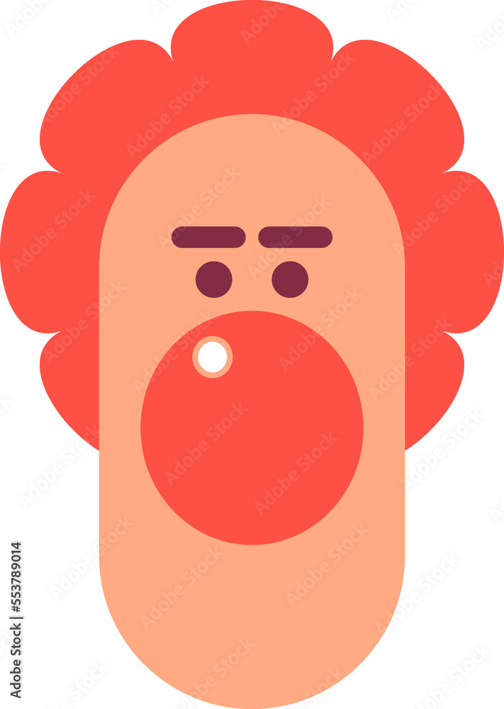 Man face cartoon avatar Man face cartoon avatar