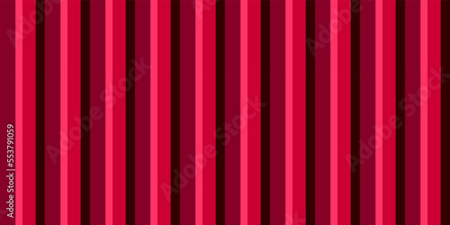 Striped Brown Red Burgundy pattern texture. Seamless Vector stripe pattern. Vertical parallel stripes. For Wallpaper wrapping fashion fabric. Red Textile swatch Abstract Colorful geometric background