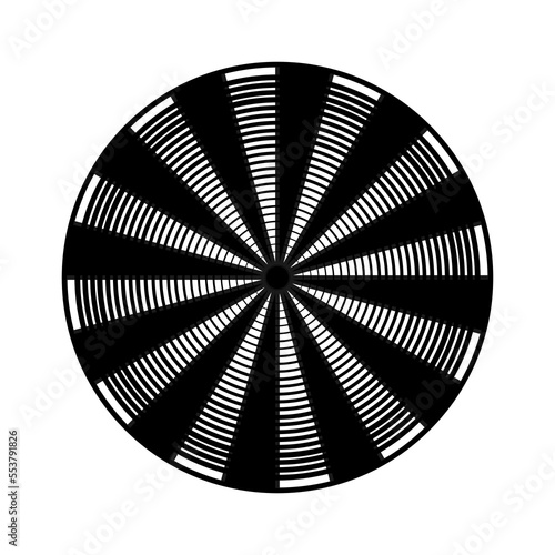 crosshairs vector illustration, suitable for mascot, logo, icon, background etc