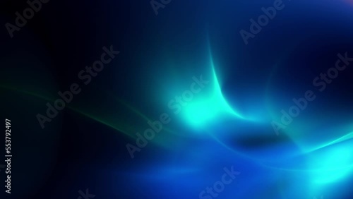 Wallpaper Mural Blue light smoke particles animation Torontodigital.ca