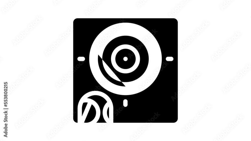 target for training glyph icon animation target for training glyph icon animation