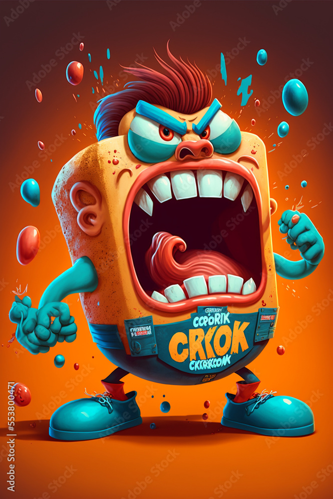 Eating snacks cartoon image Eating snacks cartoon image