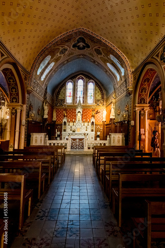 Église Saint-Roch d'Aiguèze dans le gard