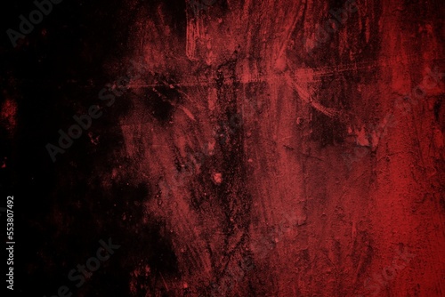 red horror background, scratched old wall, popular textured old wall, halloween event background