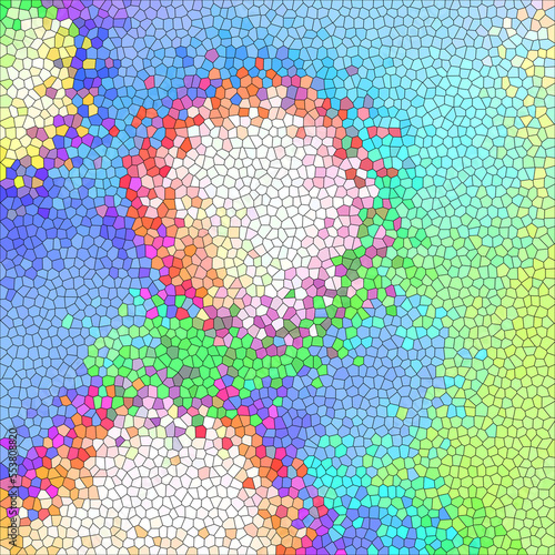 4K abstract background | trendy mosaic texture | geometric illustration for wallpaper,pattern,artwork,textiles