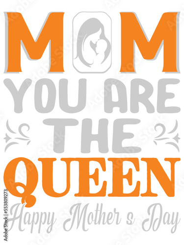 Mother`s day vector t-shirt design
