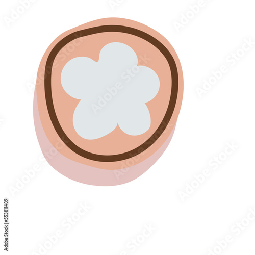 Christmas cookie vector clip art.