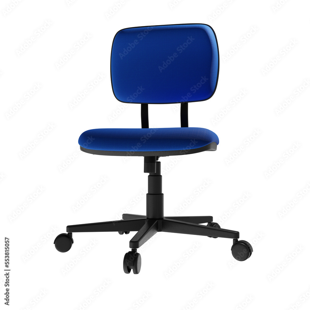 Office chair isolated on white transparent background Office chair isolated on white transparent background