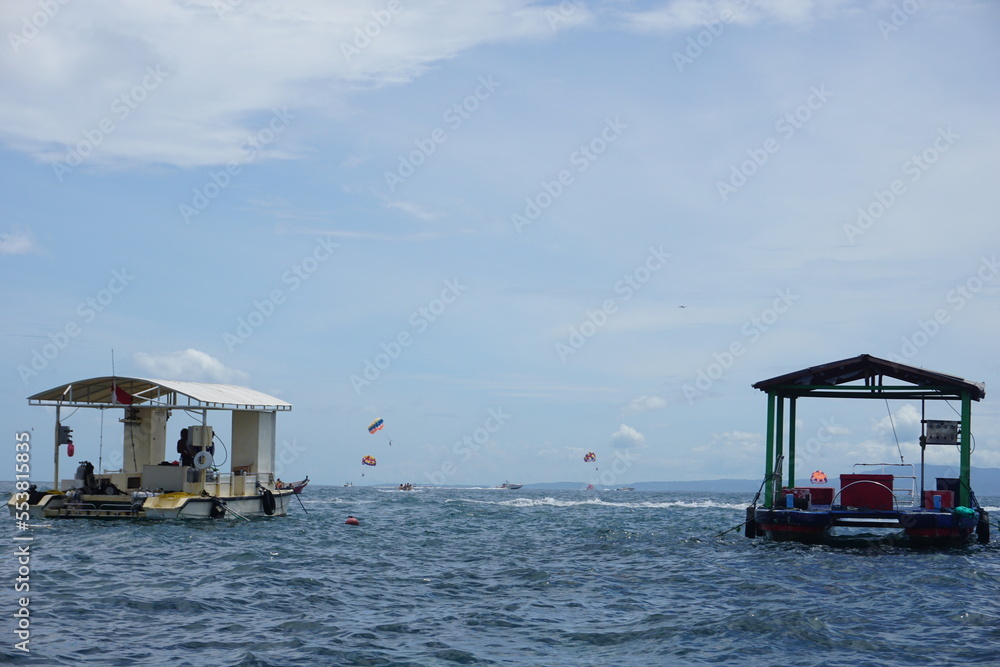 Fototapeta premium bali in the seaside view
