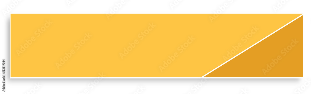 Yellow Banner Web Layout Templates