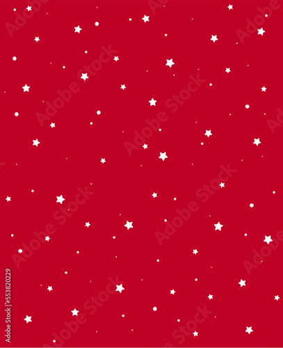 Sfondo stelline rosso