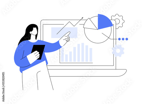 Product strategy abstract concept vector illustration.