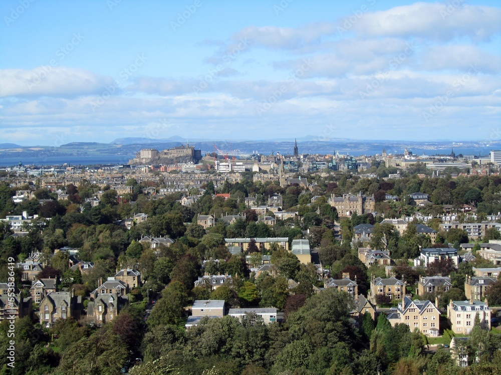 Edinburgh from Blackford Hill.