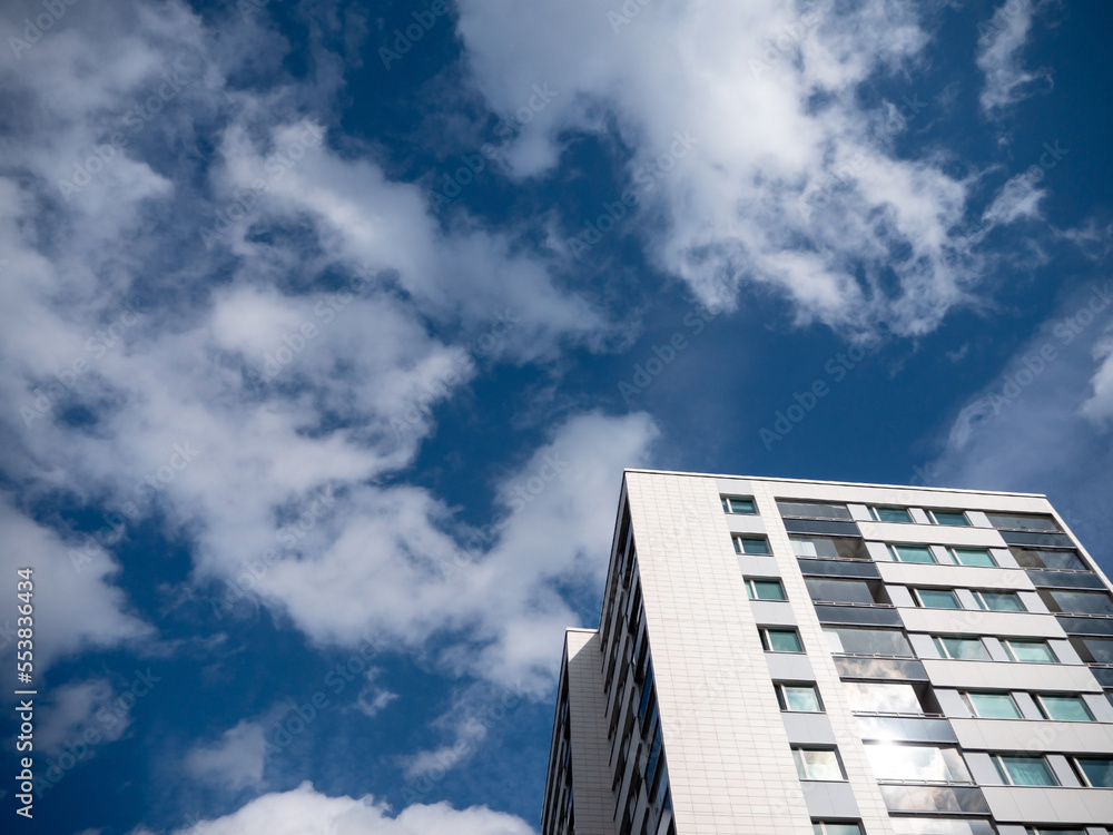 modern office building with sky modern office building with sky