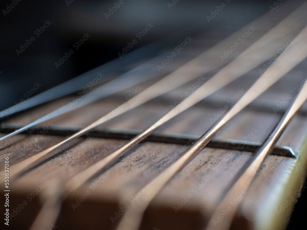 acoustic guitar close up acoustic guitar close up