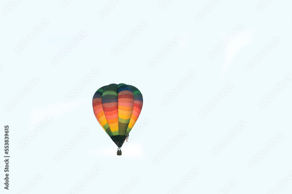 Fototapeta premium Hot Air Balloons taking off in morning
