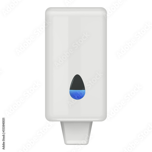 Hand washing soap dispenser hygiene pump machine restroom sanitizer realistic vector